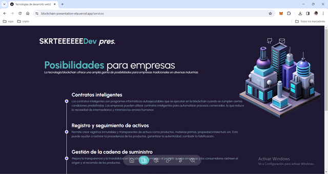 Blockchain for companies